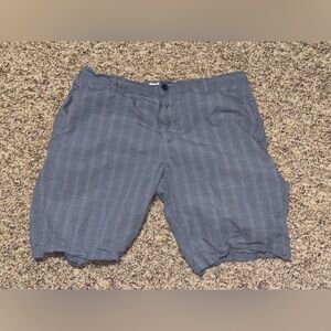 Men’s size 36 Paper Denim & Cloth Gray‎ Striped Men's Shorts